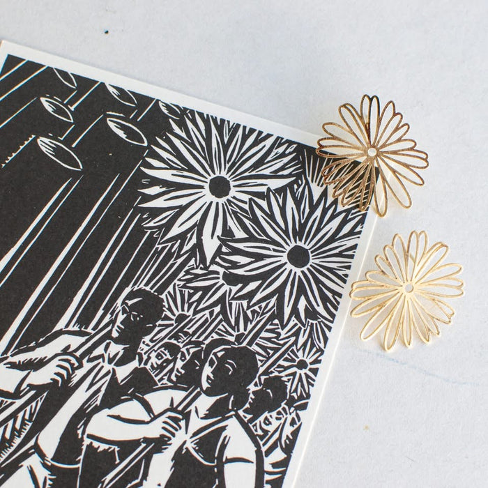 Sun Flower earstuds