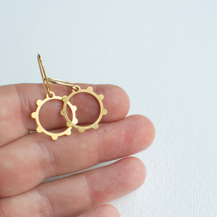SALE26 - Cirk - AURA - earhoops