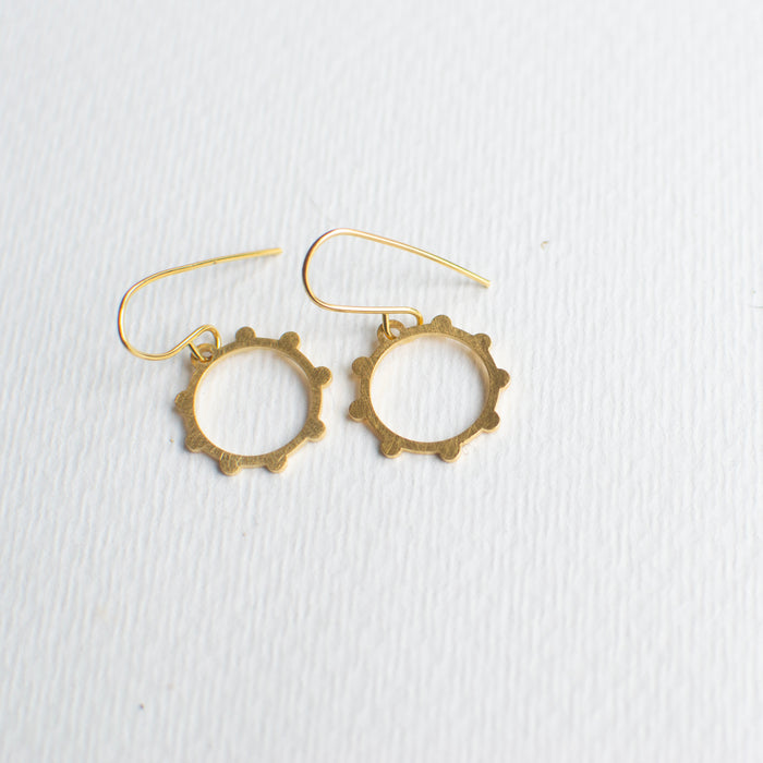 SALE26 - Cirk - AURA - earhoops