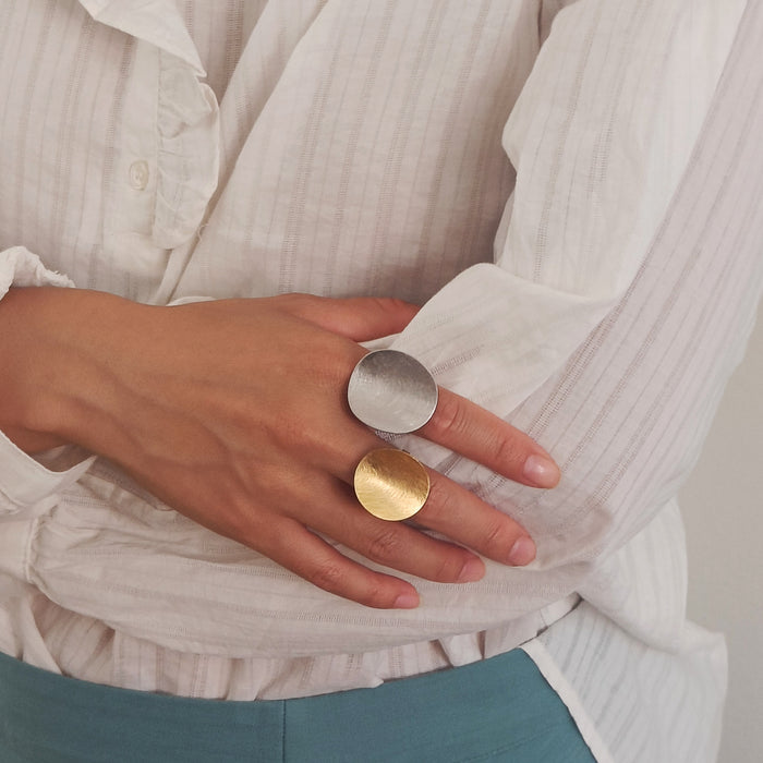 Happy Things - Moon ring - 2 formaten