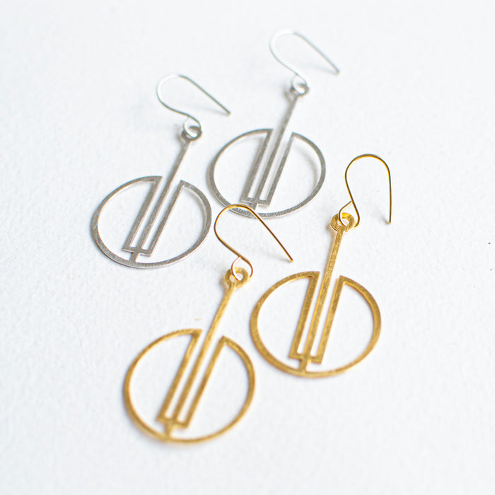 InterBelle earhooks Modernism