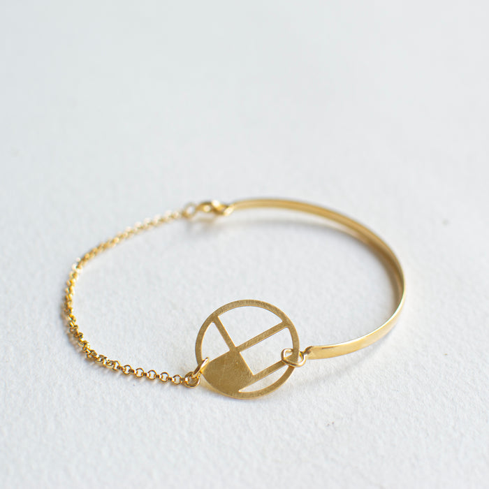 Armband Interbelle / Chain circle