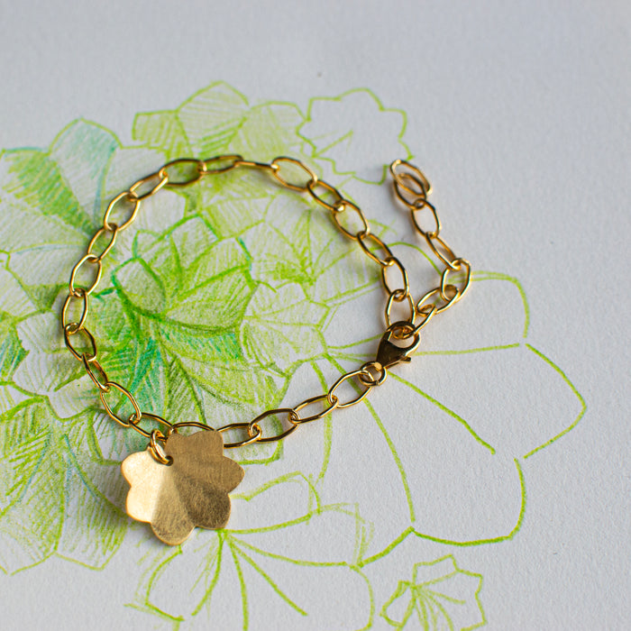 MILLA - armband - ovalen schakels