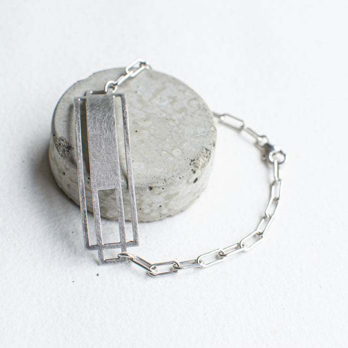 Armband Boekentoren / statement / chain