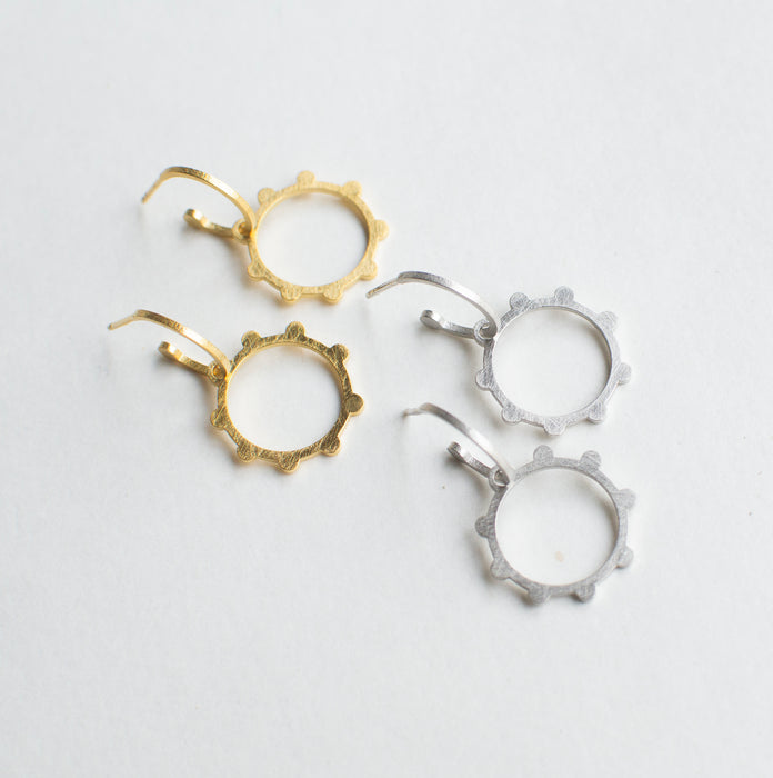 Cirk - AURA - earhoops