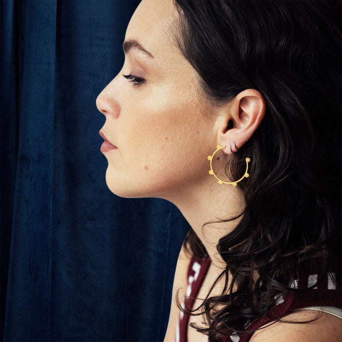 Cirk - RONDO - Extra Large earhoops