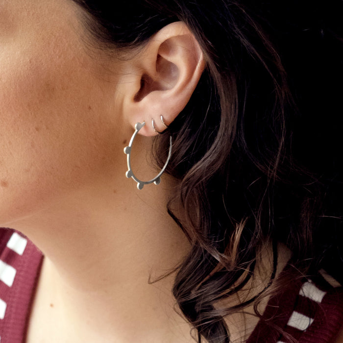 Cirk - RONDO - Extra Large earhoops
