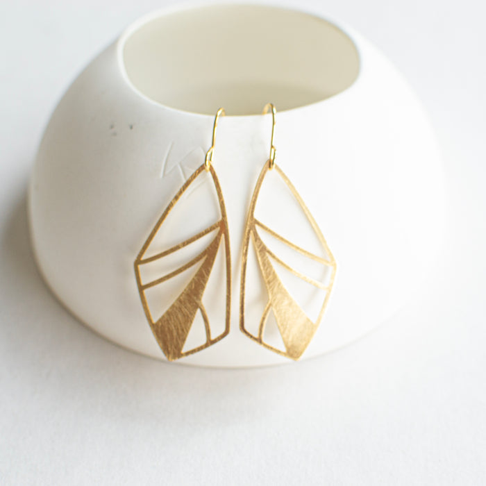 Fragile/NotFragile by Fleurfatale Large earhooks