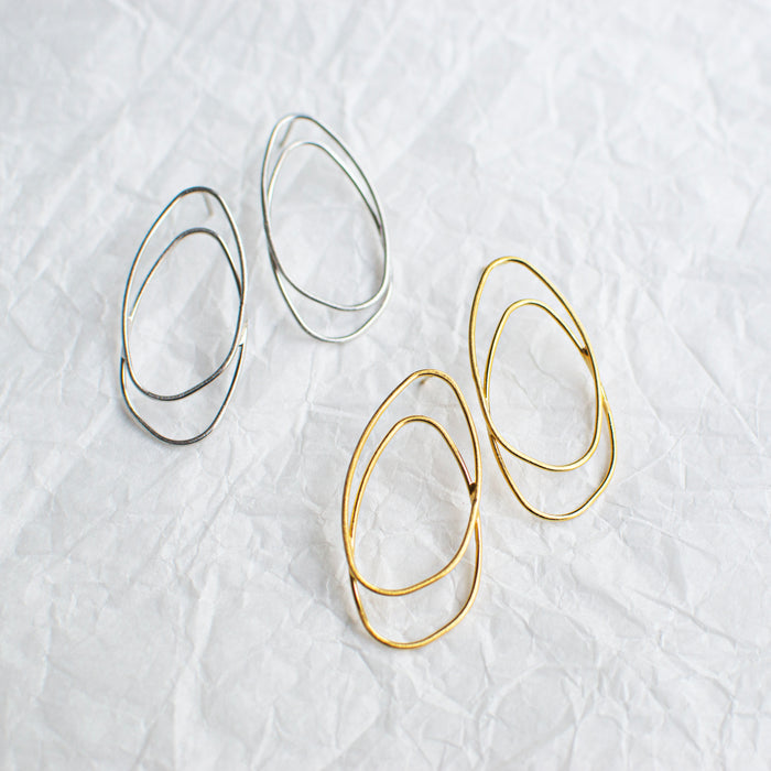 Fragments - Swirl earstuds - My kind of sustainability
