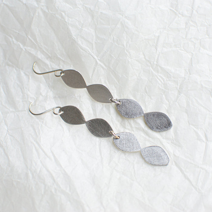 Fragments - long earhooks -  My kind of sustainability