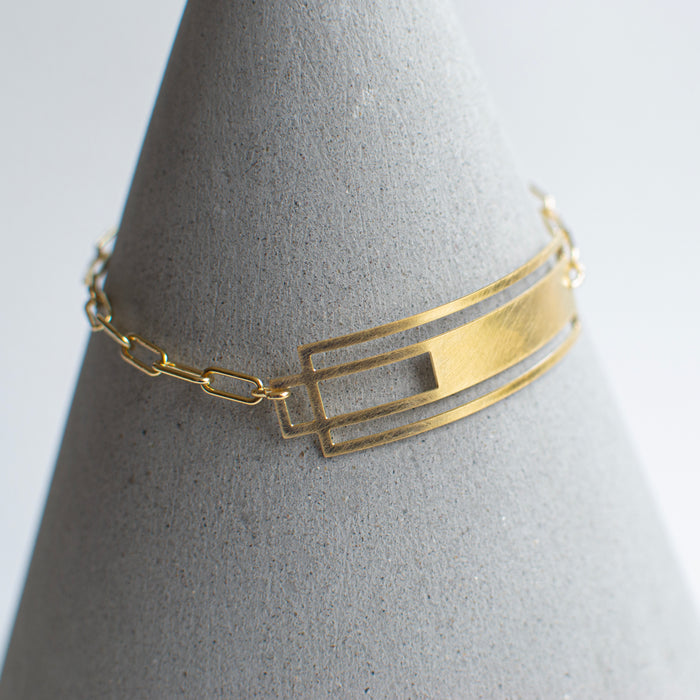 Armband Boekentoren / statement / chain