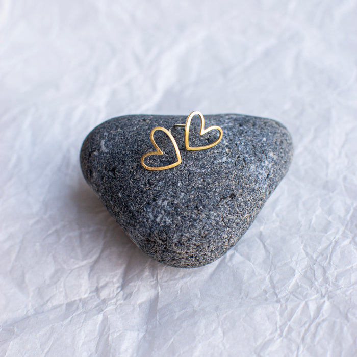 Happy Things - Heart mini earstuds