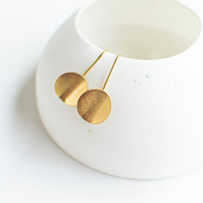 Happy things - Moon earhooks