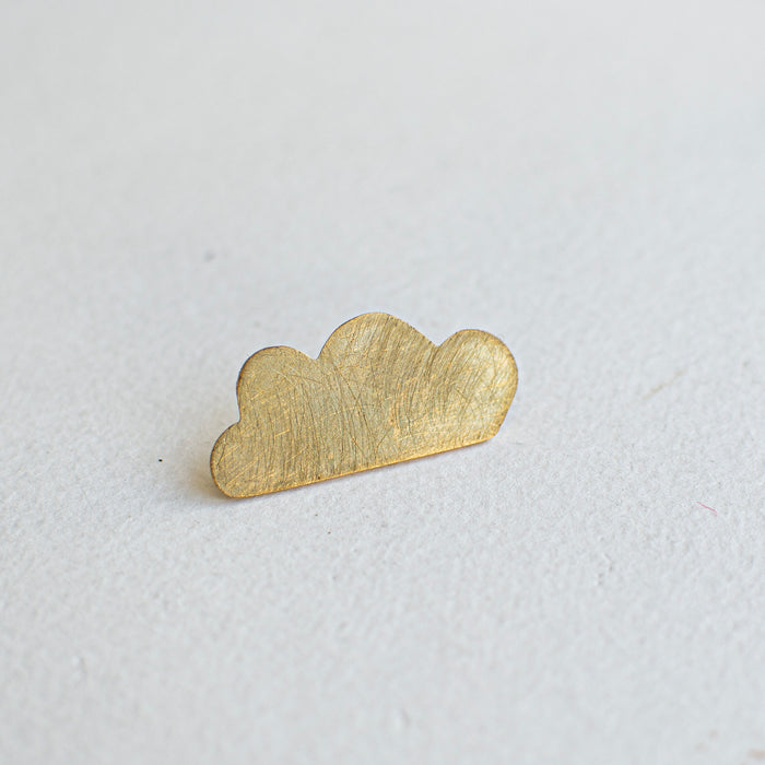 Flash SALE Broche Wolk - Goudverguld 3