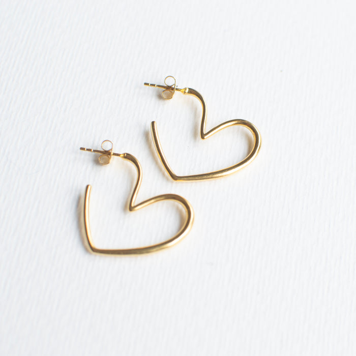 SALE26 - Happy Things - Heart hoops