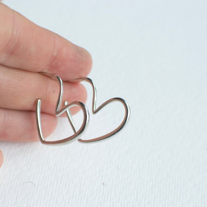 SALE26 - Happy Things - Heart hoops