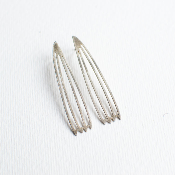 SALE26 - FLORA - papaver earstuds