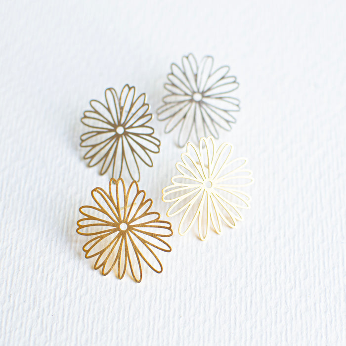 Sun Flower earstuds