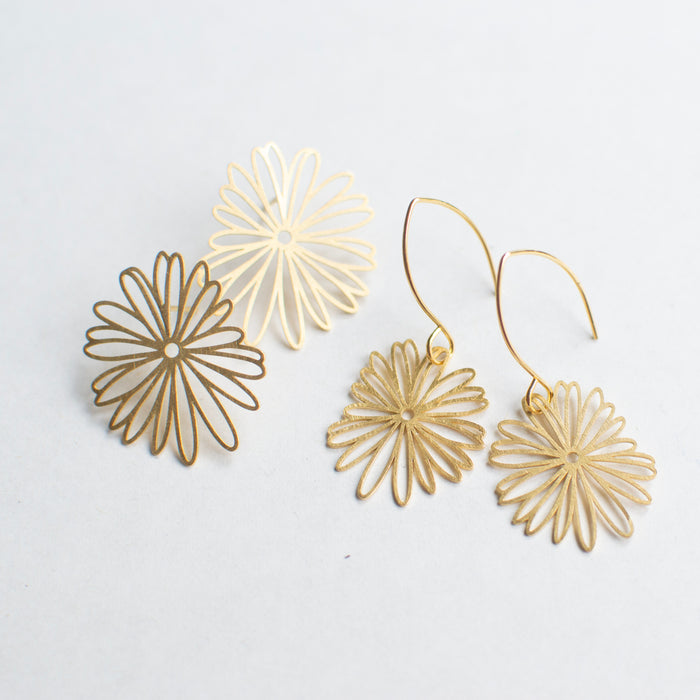 Sun Flower earstuds