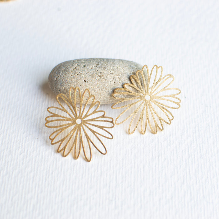Sun Flower earstuds